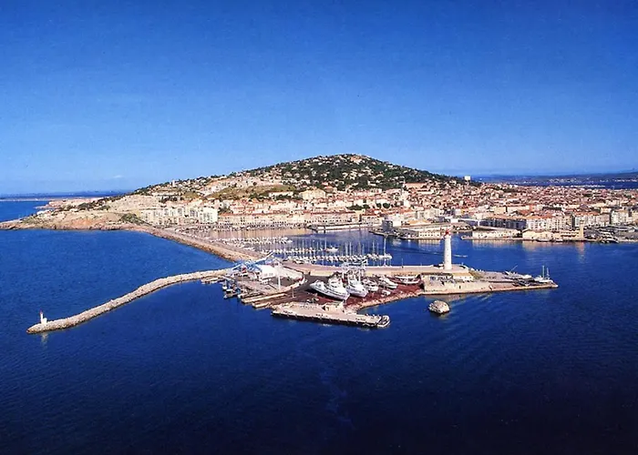 Studio en front de mer avec parking et climatisation, Sète - FR-1-472A-265 *