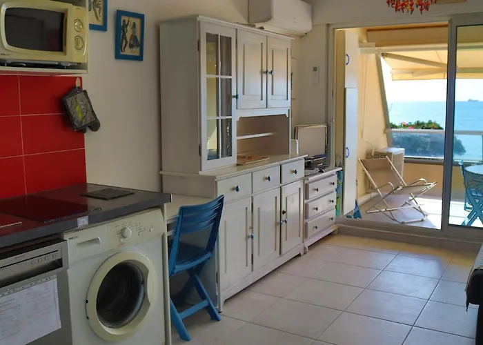 Appartement Studio en front de mer avec parking et climatisation, Sète - FR-1-472A-265 *