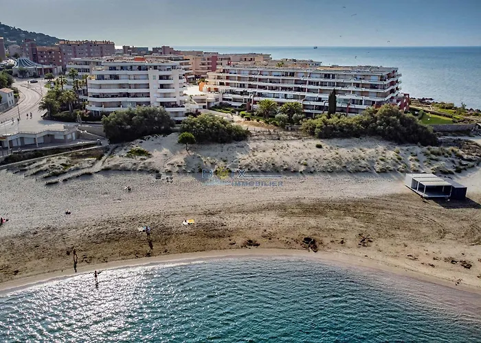 Studio en front de mer avec parking et climatisation, Sète - FR-1-472A-265 Appartement Sète