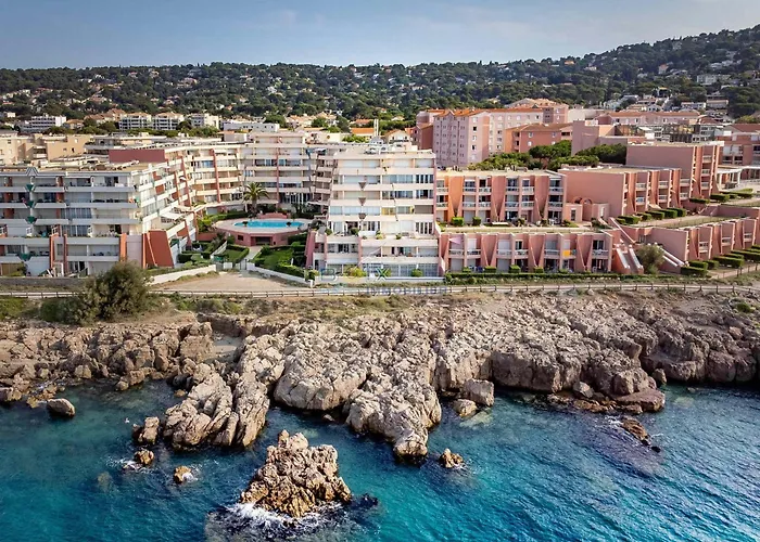 Studio en front de mer avec parking et climatisation, Sète - FR-1-472A-265